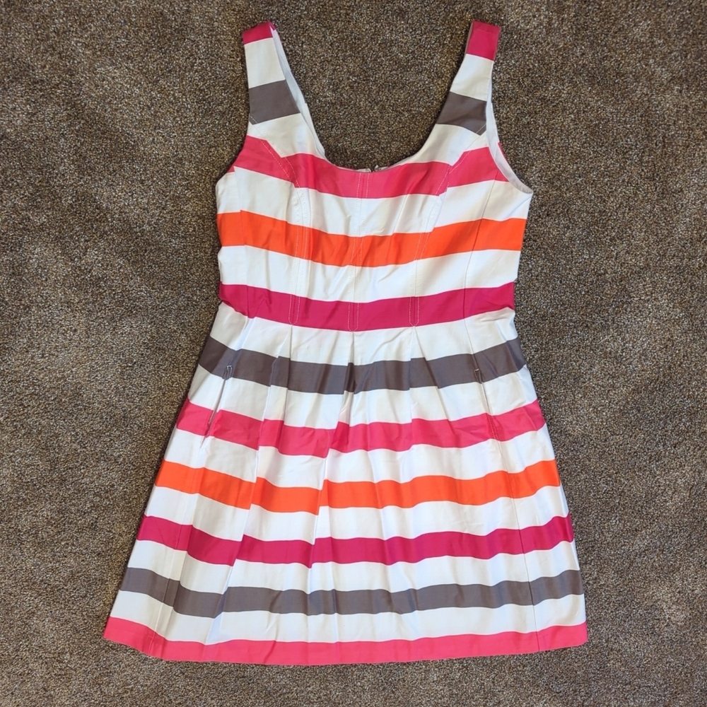 Nine West Pink and White Dress